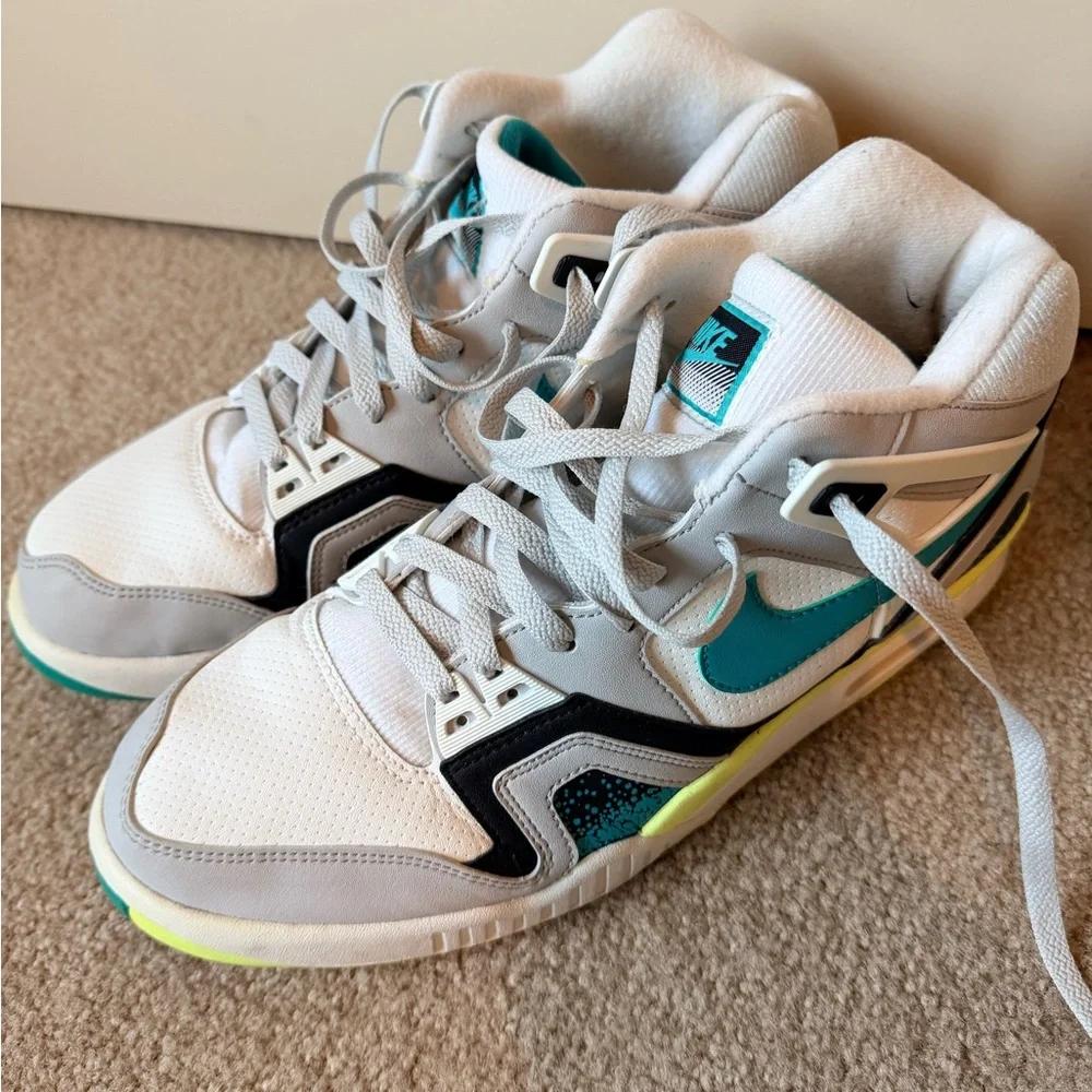 Nike Air Tech Challenge 2 Turbo Green SZ 12 - Picture 7 of 8